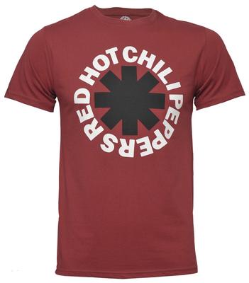 Red Hot Chili Peppers T-shirt Asterisk Logo RHCP Nieuw Officieel 01MR