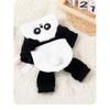 Zimní psí kabát Panda Kostým Teplý Čtyřnohý Obleček Teddy Bišonek Oblečení pro kočky Proti línání Zesílený Psí kostým