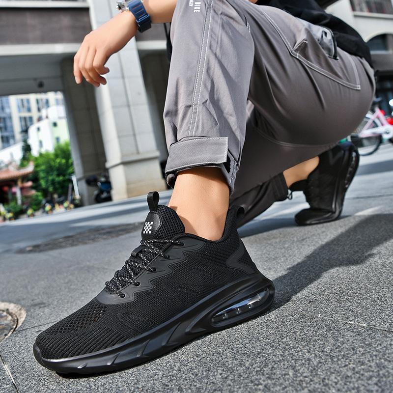 Running Shoes Breathable Outdoor Sneakers Fashion Air Cushion Sports Lace Up Brand Trainer Professional Race Walking Shoes