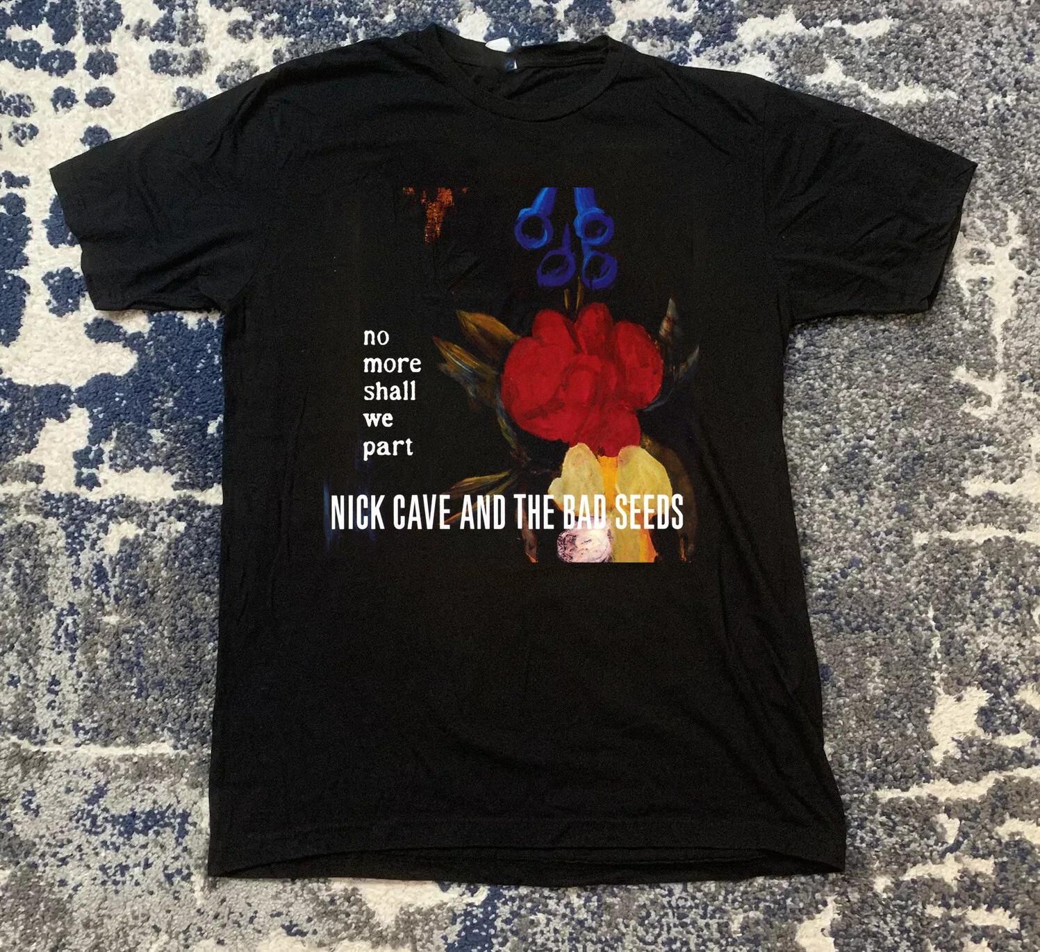 Nick Cave and the Bad Seeds No More Shall We Part T-Shirt Volle Größe S-5XL M gray