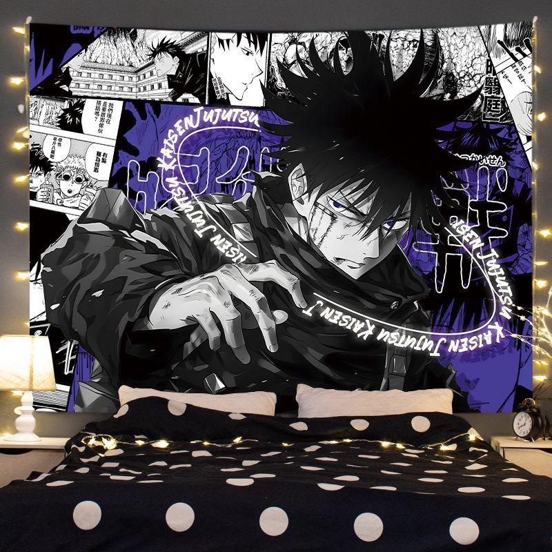 JJujutsu KKaisen Tapestry  Gojo Satoru Anime Wall Art Decor for Bedroom  Home Wall Decoration