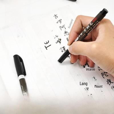 Penna da Scrittura per Studenti Zhongbaixiu SB57/SB56 - Penna per Firma Fluida in Formato Piccolo, Medio e Grande per Scrittura Regolare.