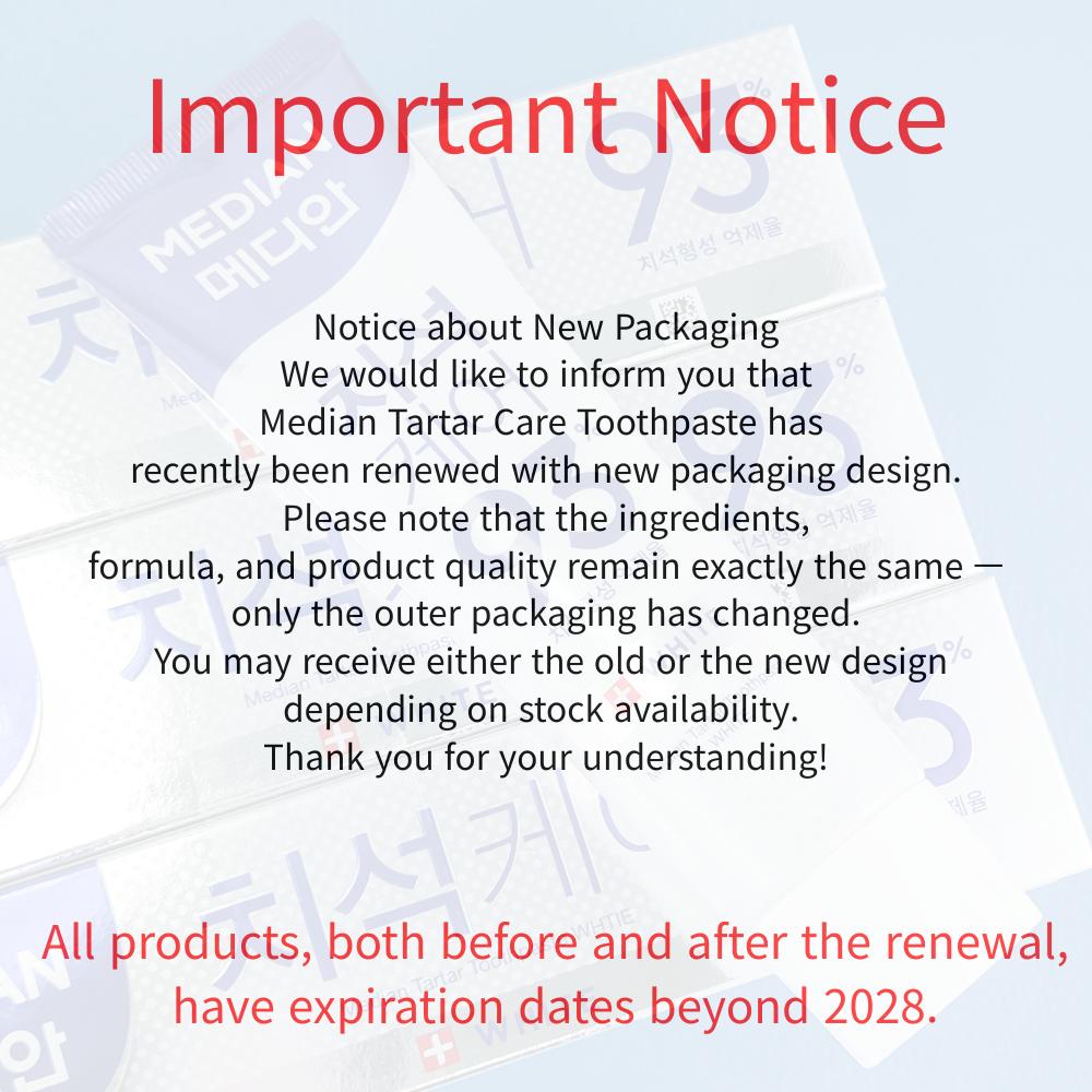 Median 93% Pokročilá zubní pasta proti zubnímu kameni 120g*3ks