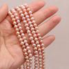 1String, Round Pearl 5-5.5mm, Fashion Women Natural Freshwater Pearl Beads for Jewelry Making DIY Crafts, Luxury Bulk Gifts 36cm