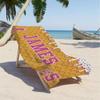 Ships Next Day Personalized Ice Cream Drip Baseball Beach Towel For Boys Drip Beach Pool Towel Team Gift Youth Baseball Gift