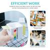 Plastic Desktop Note Holder 5-in-1 Page Marker Case Sticky Note Dispenser  Dorm Room