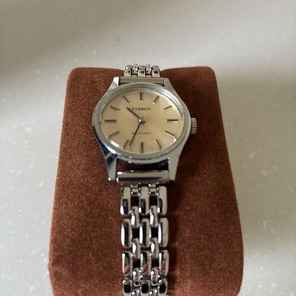 Used TISSOT watch silver