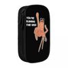 You're Ruining The Vibe Pencil Cases Fun Marcus The Worm Pen Holder Bags Student Large Storage School Supplies Gifts Pencilcases