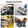 Maintenance Air Conditioning O Ring Kit Rubber Accessories O-Type Sealing Rubber Ring  Automotive