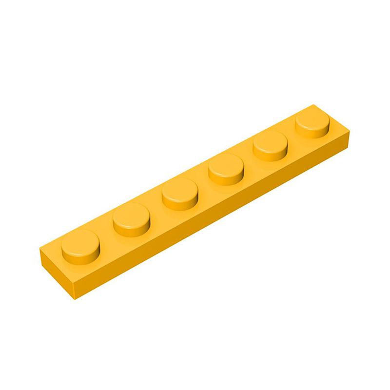 10PCS Puzzle Particle 3666 1X6 Plate Building Blocks Kit High-Tech Board House Bricks Particle Idea Toys Gifts