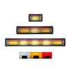 72W COB LED Light Bar For Off Road Truck Car Fog Work With White Yellow Amber