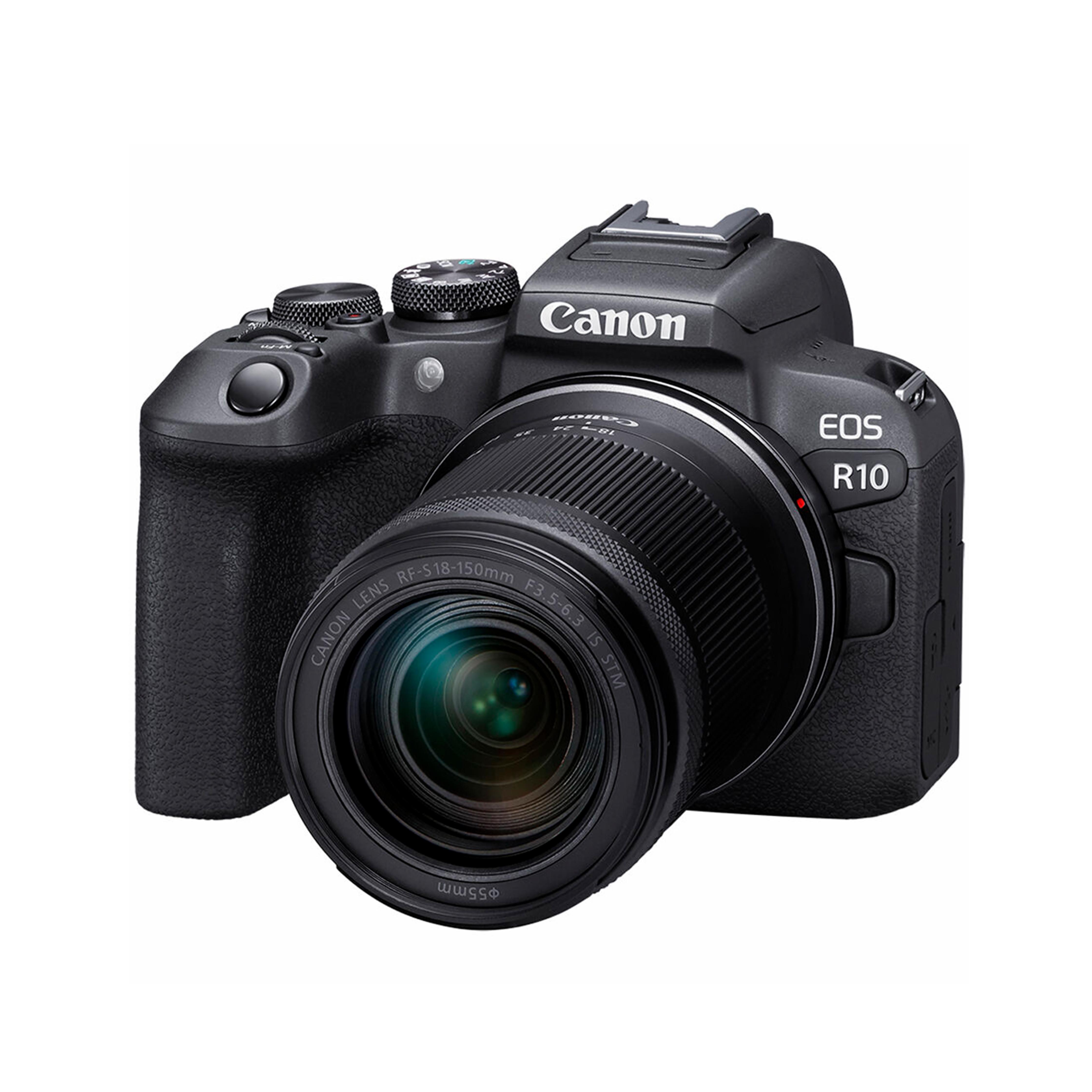 

Canon EOS R10 Mirrorless camera + RF-S 18-150 mm f/3.5-6.3 IS STM Zoom Lens чорний