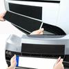2Pcs/Set Adhesive Number Plate Holder Heat-resistant Easy Installation Wear-resistant Unique Frameless Number Plate Holder for Cars