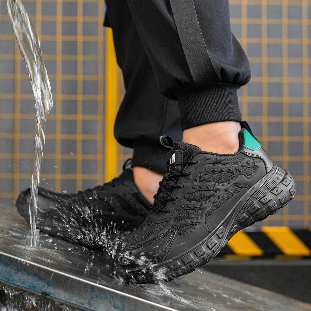 New Work Safety Shoes Summer Breathable Men's and Women's Work Anti-puncture Durable Steel Head Protective Shoes Sports Shoes