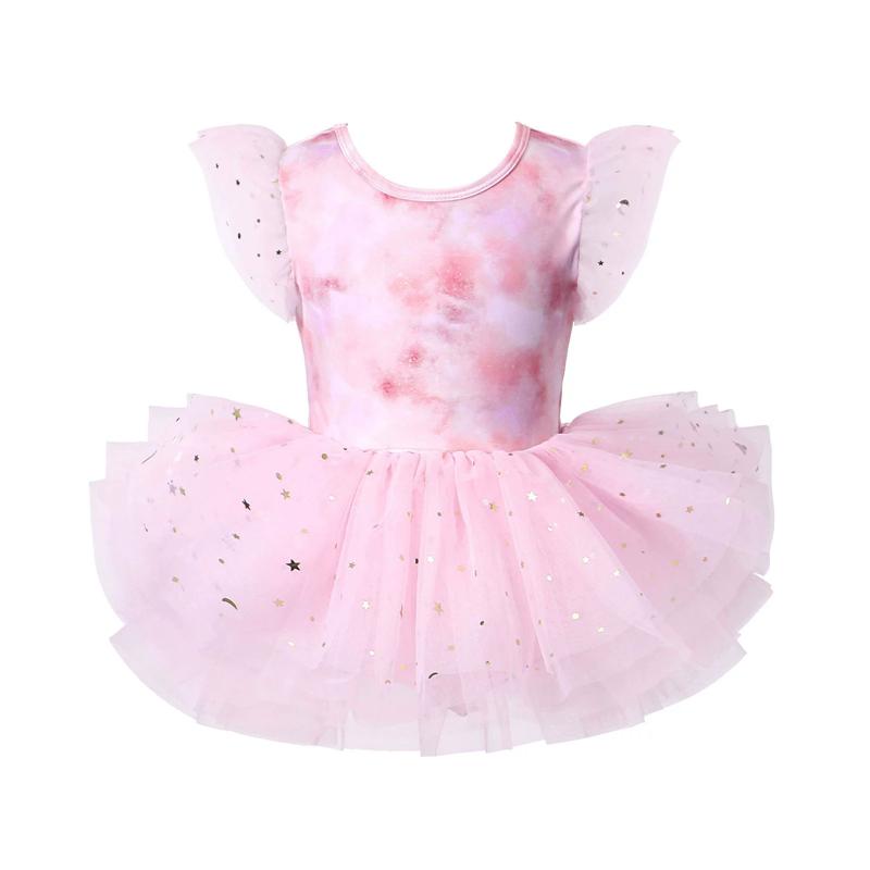 Summer Kids Dress Tutu Ballerine Children Clothing Vestidos Girl Ballet Leotards Dance Gymnastics Thin Ballet Girls Dresses