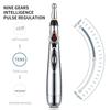 2/5 Heads Electric Acupuncture Point Massage Pen Meridian Energy Massage Pen Pain Relief Therapy Back Neck Face Beauty Roller