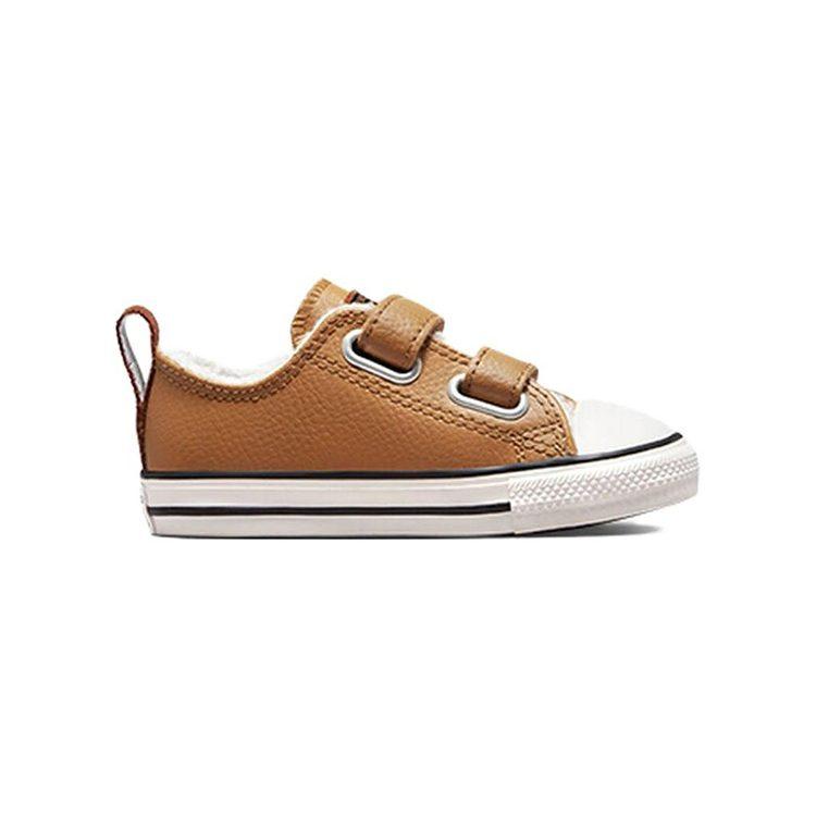 Converse Chuck Taylor All Star Easy On Comfortable Low Top Canvas Shoes Brown Infant And Toddler A03181C