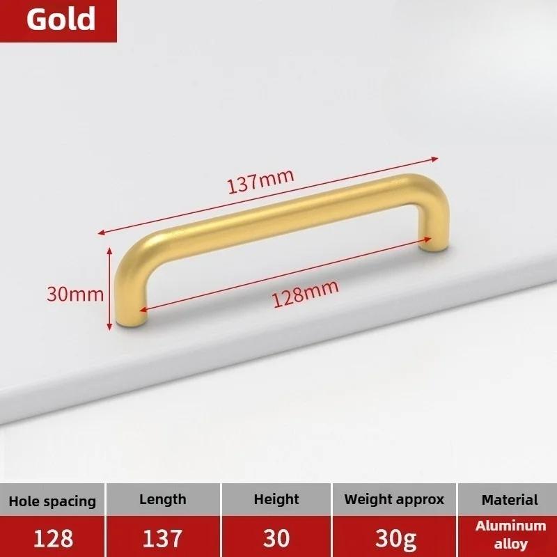 Moderne minimalistische Griffe Schrank Kommoden Massive Aluminiumlegierung Schranktürgriffe Kleiderschrank Schublade Küchenmöbelbeschläge