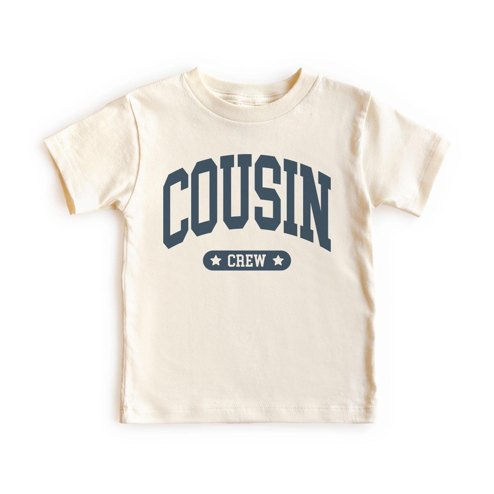 Cousin Crew Varsity Stars Family Reunion Summer Kids, Unisex & Adult T-Shirts 100
