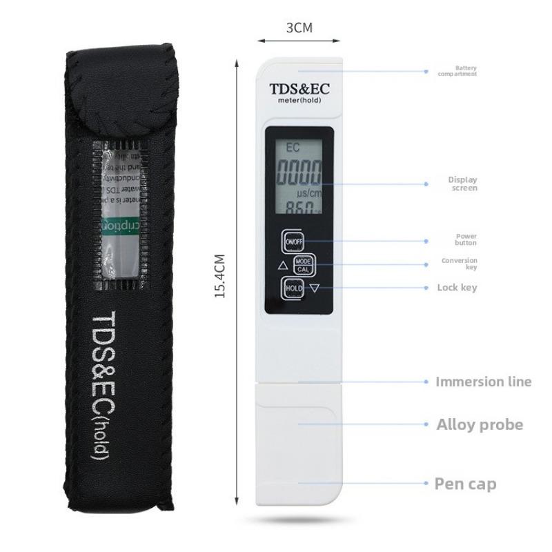 Pet Three-in-one Conductivity Detector, Household Water Quality Test Pen, Household Water Quality Test Pen