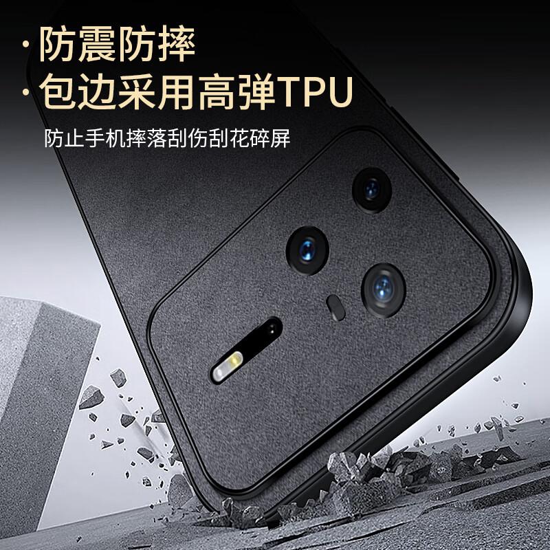 Huawei nova15Pro Phone Case, Full-Coverage Shockproof Soft Silicone Leather, Gray, Unisex