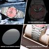 Luxury Business Quartz Men Wristwatch Waterproof Luminous Date Week Male Watch Stainless Steel Women Watches