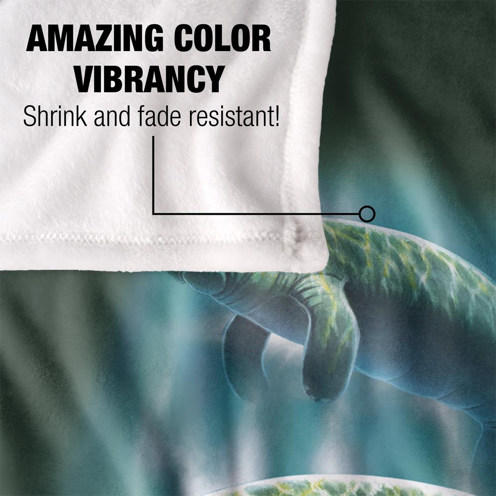 JQ Licensing Silky Manatee Supersoft Blanket