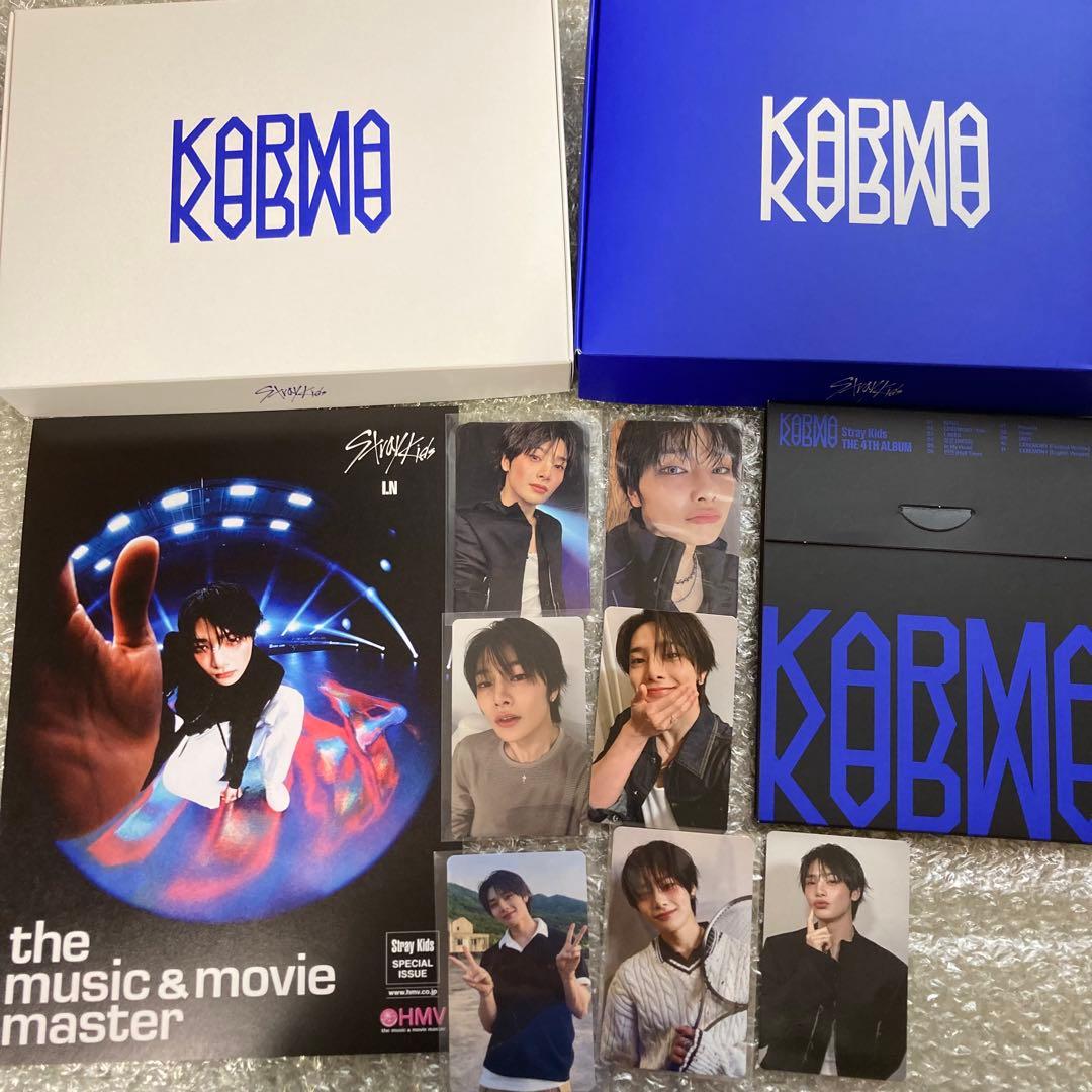 

[USED] Stray Kids KARMA AIN HMV Trading Card with Album