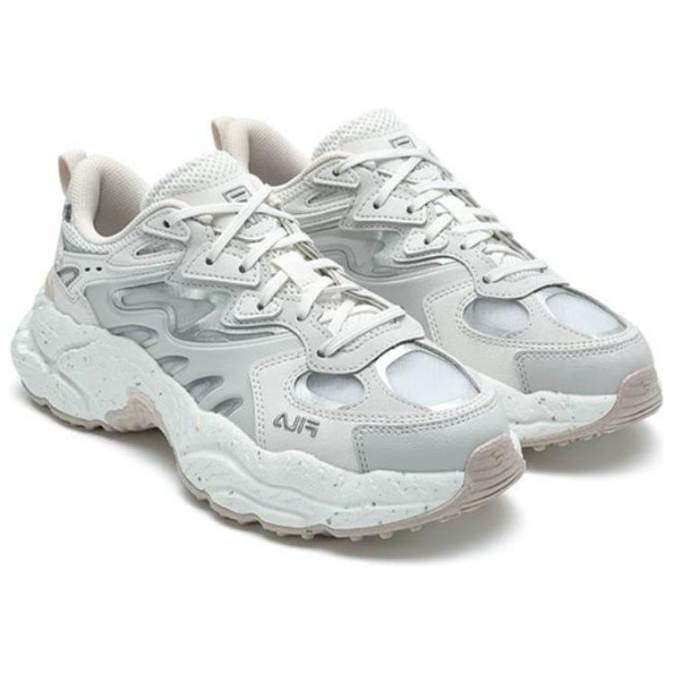 FILA Fern Casual Low-Top Dad Sneakers Women sneakers Gray White F12W421106FOB