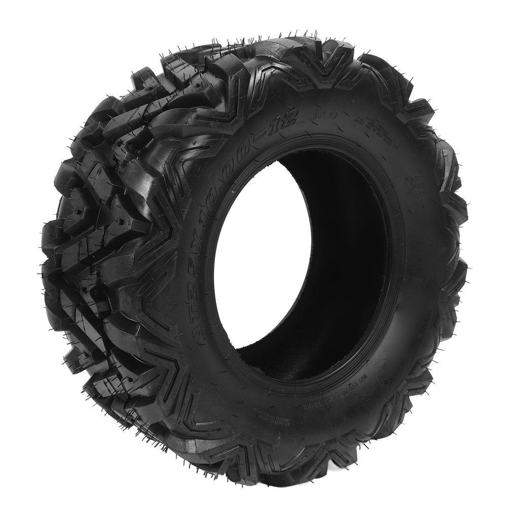 25x10 12 Wheel Tire Rubber 8 Ply Enhanced Traction Reduce Impact Vacuum Tubeless All Terrian Tyre for Off Road Vehicles