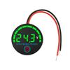 DC 7-55V Circular LED Battery Level Indicator Universal Voltage Tester for Electric Vehicles With Power-Off Memory Function
