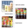 30 Pezzi Spingitori per Torte Frutta Pops Stampini Portastampi Crema Creativi su Tubi in PP Plastica Contenitori Ghiaccio Trasparenti