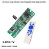 Solar Street Light Controller: Remote, Timer, Brightness Adjustable, 3.2V/3.7V Circuit Board