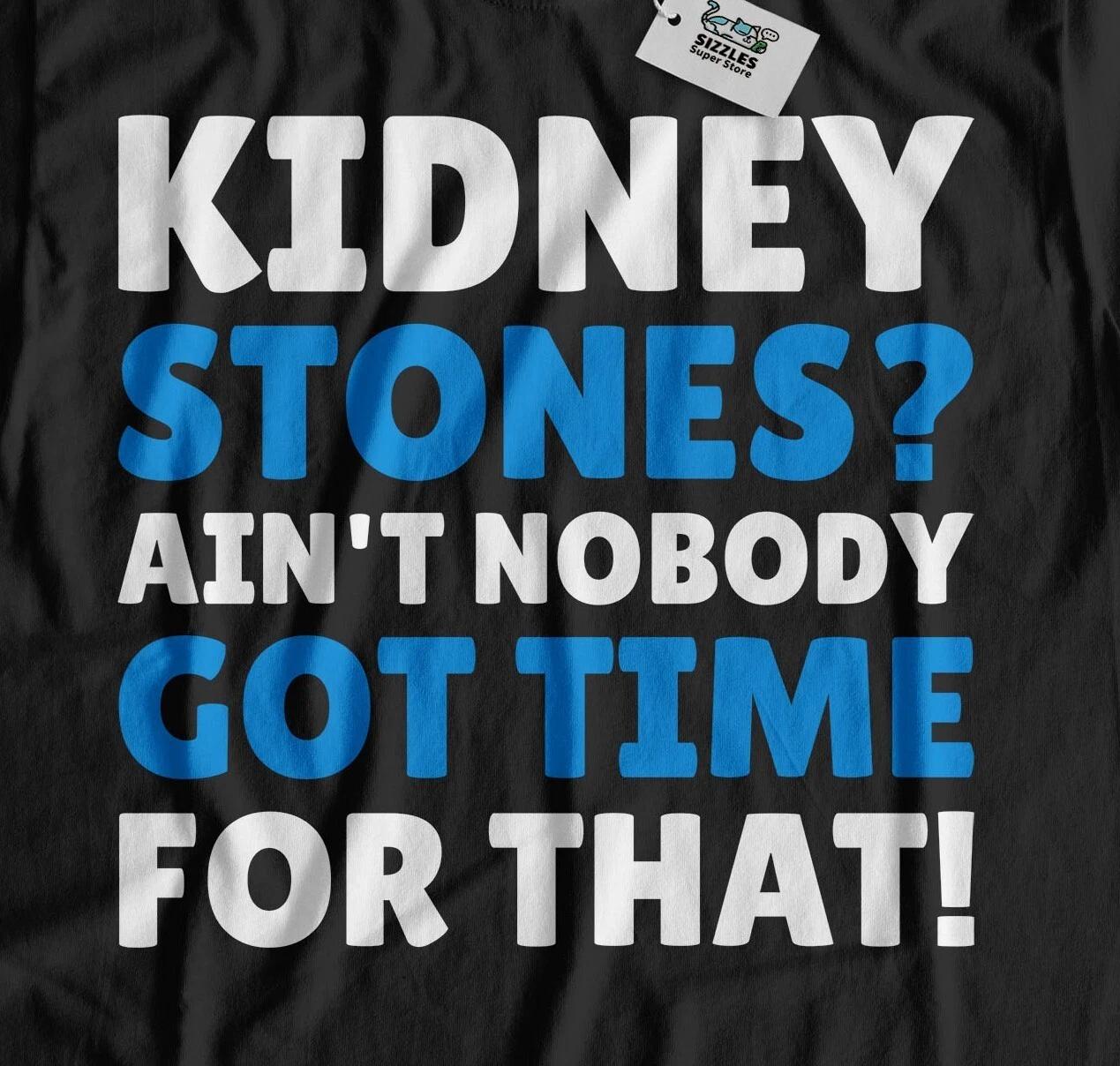 

Unisex Funny Kidney Stones T-Shirt Percutaneous Nephrolithotomy PCNL Gifts L