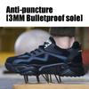 Leichte Arbeitsversicherungsschuhe für Männer, Anti-Smashing-Anti-Piercing-Arbeitsschuhe, vier Jahreszeiten, atmungsaktiv, rutschfest, verschleißfest, Isolierung, Sicherheitsschuhe