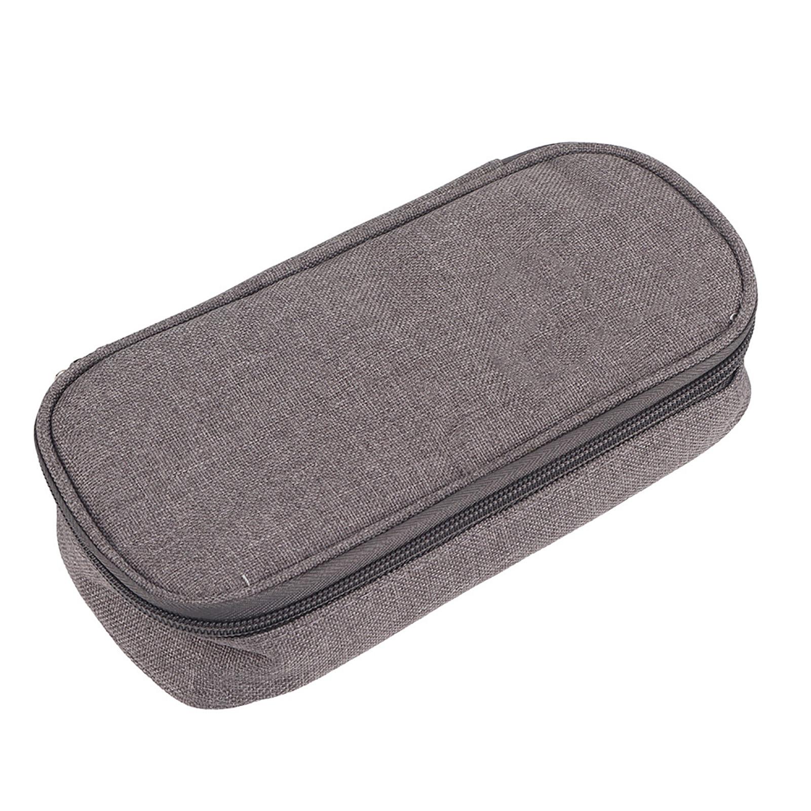 

Portable Insulin Cooler Protector Bag Pouch Medical Insulation Cooling Pocket Case Gray