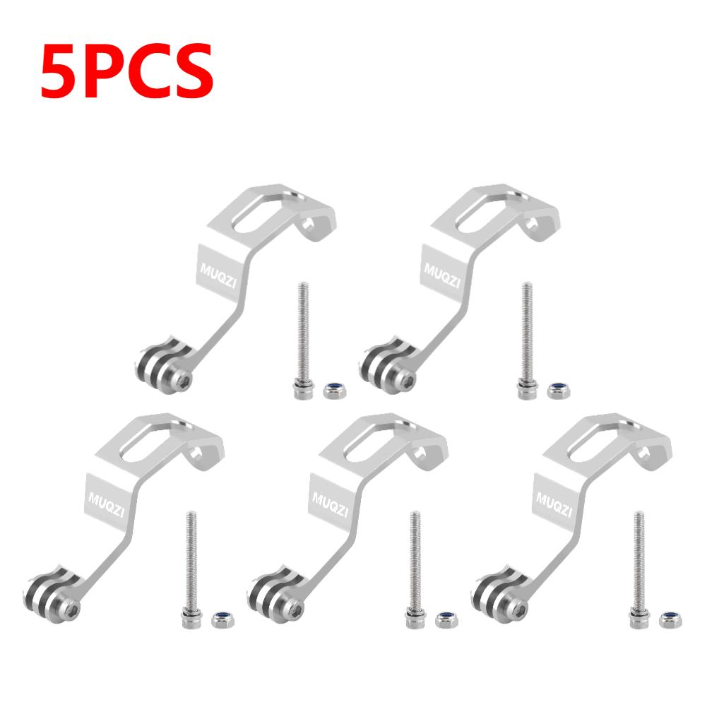 1-5PCS Bike Front Light Mount Bracket for Brompton Folding Bike Aluminum Alloy Bicycle Headlight Mount Flashlight Mount Stand