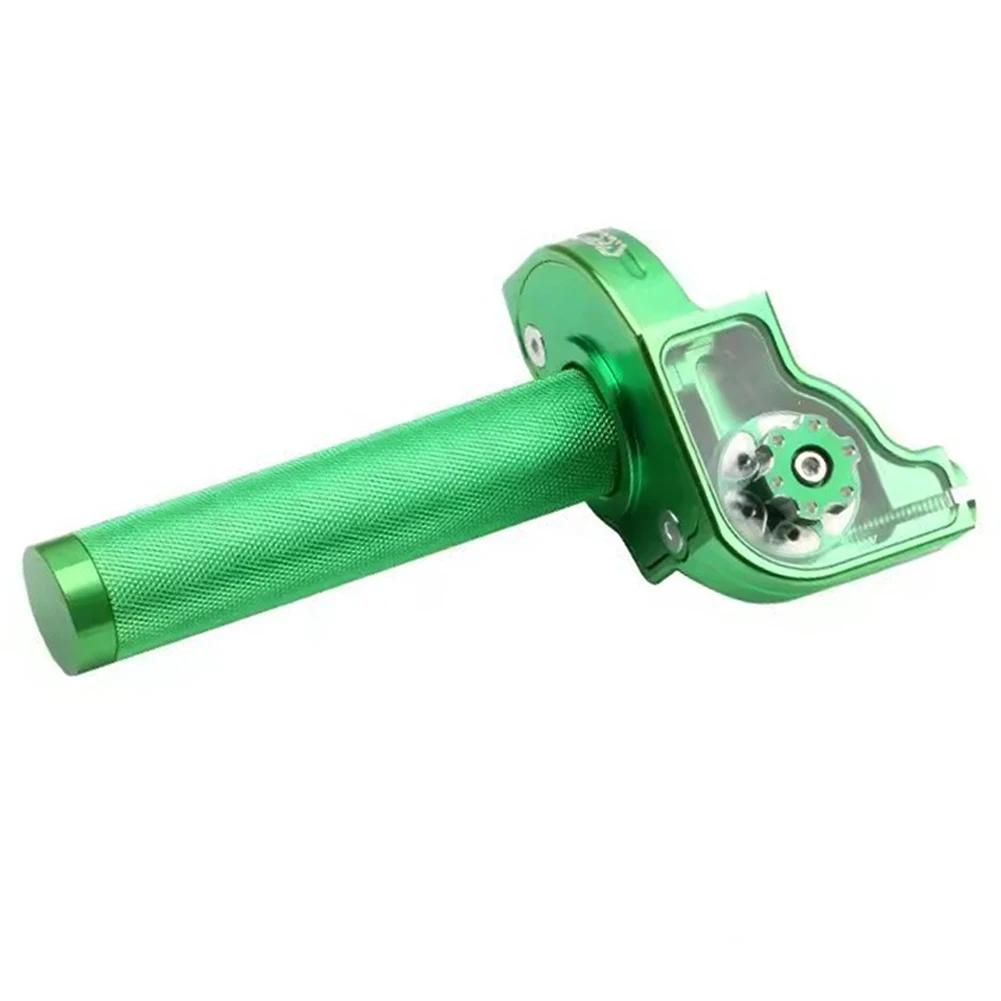 22mm Universal Motorcycle Adjustable Handlebars Moped Scooter Bike CNC Throttle Twist Grips For Moped Scooter Bike M10*1.5