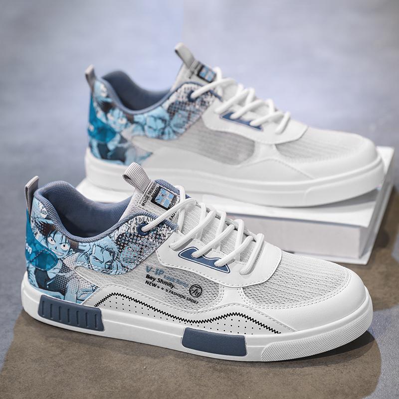 Weiße Sportschuhe für Herren, Freizeitschuhe, Streetstyle-Laufschuhe, Schuhe für Studenten, übergroße Winterschuhe, High Top