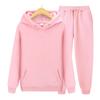 Unisex Fleece Tracksuit Set with Hoodie and Jogger Pants for Autumn/Winter