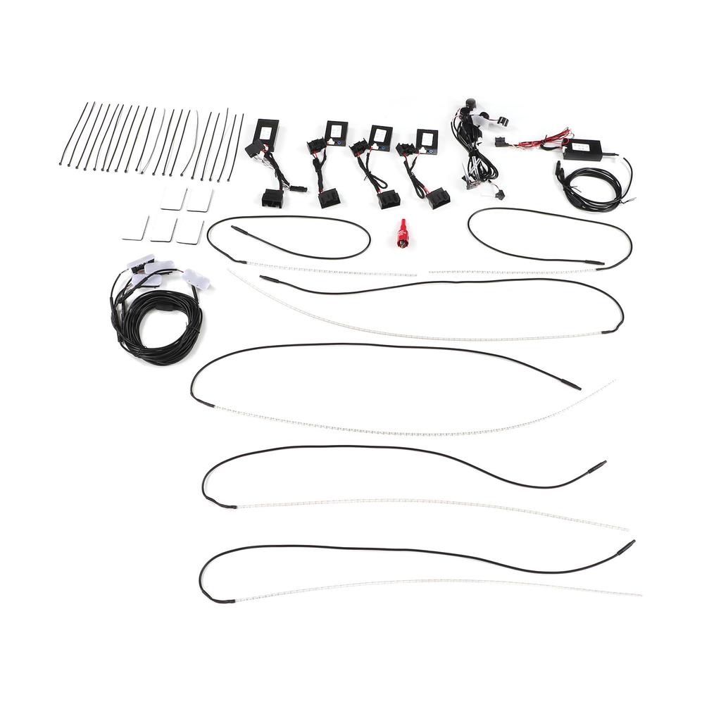 Best Interior Upgrades 21 Color LED Ambient Lighting Kits MMI Controler Replacement for A6 A7 C7 2011‑2018