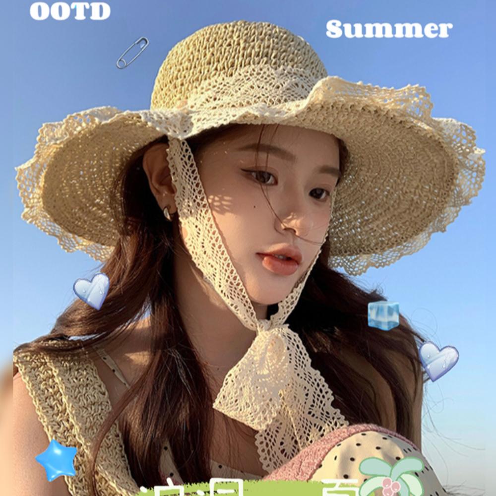 Korean Fashion Sun Hats Beach Fisherman Hat Fashion Visor