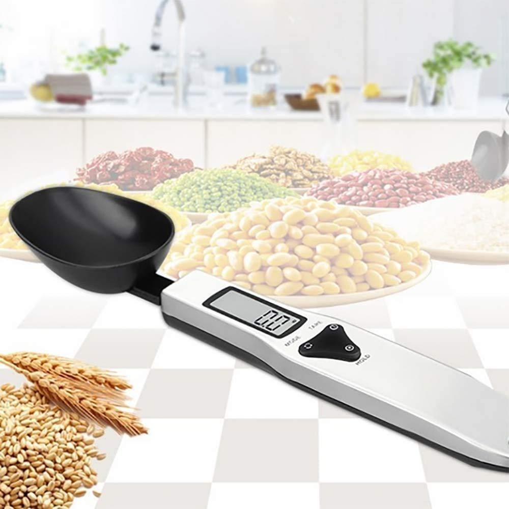 High-Precision Electronic Weighing Spoon Unit Conversion Detachable Measuring Spoon Corrosion Resistance Stainless Steel