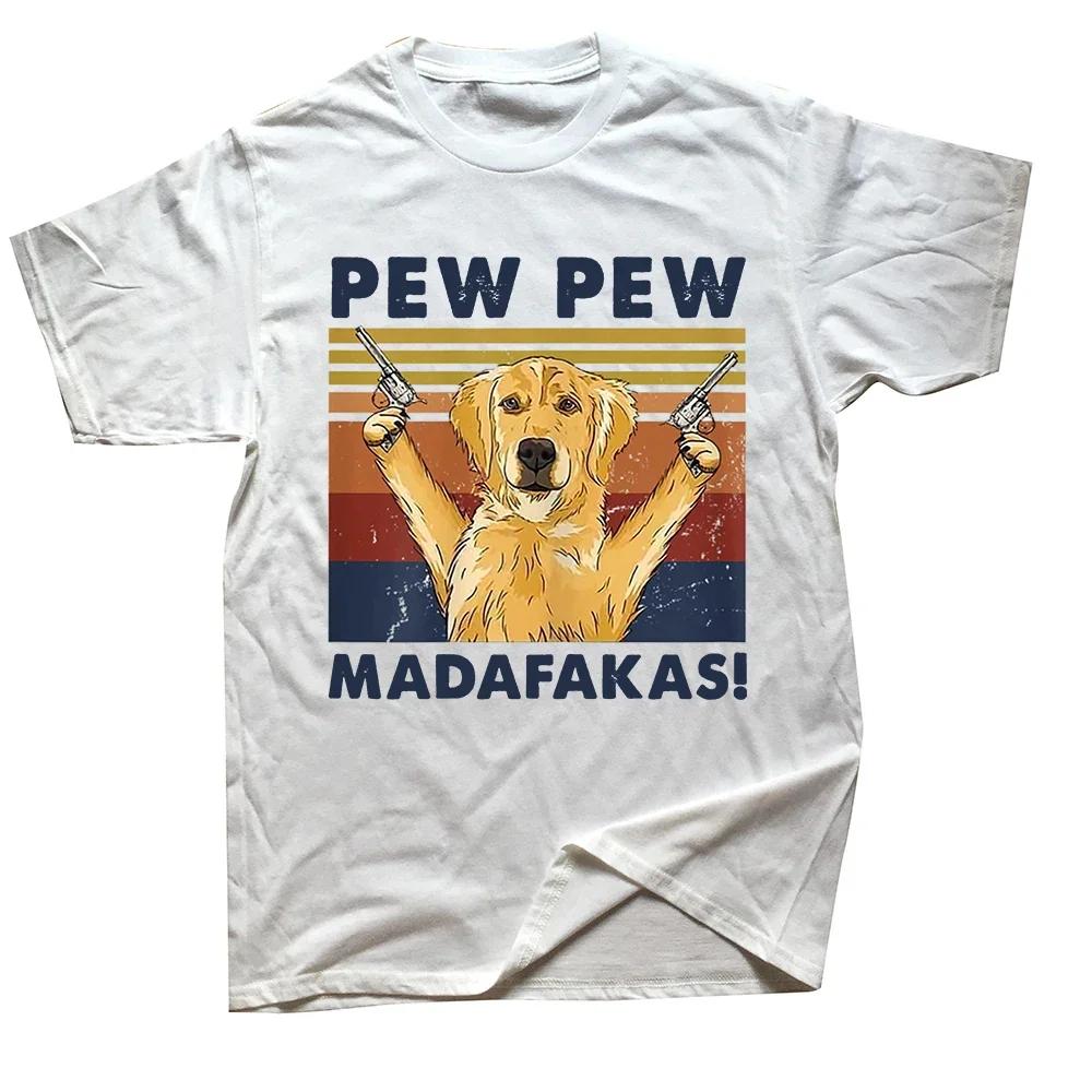 Vintage Golden Retriever Lover Best Friends For Life Dogs Tee Tops Round Neck Short-Sleeve Fashion Tshirt Casual Basic T-shirts