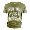 Hunting Funny Shirt Weekend Forecast Hunting with a Chance of Drinking Shirt