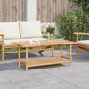 VidaXL Coffee Table 110x55x45 Cm Bamboo, Side Table, End Table, Accent Table, Living Room Table, Center Table, 366474