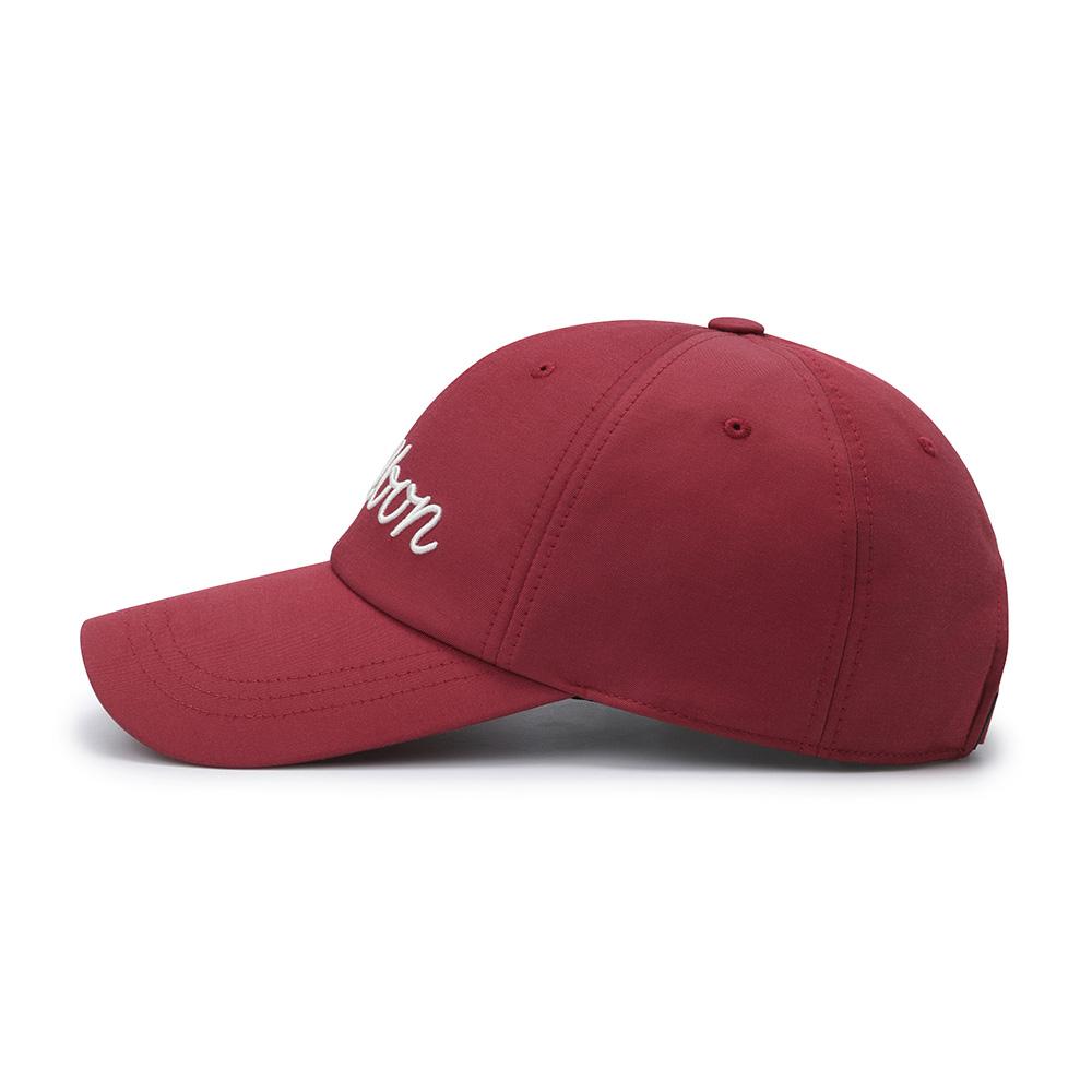 MALBON GOLF New Side Panel Ball Marker Ball Cap Red