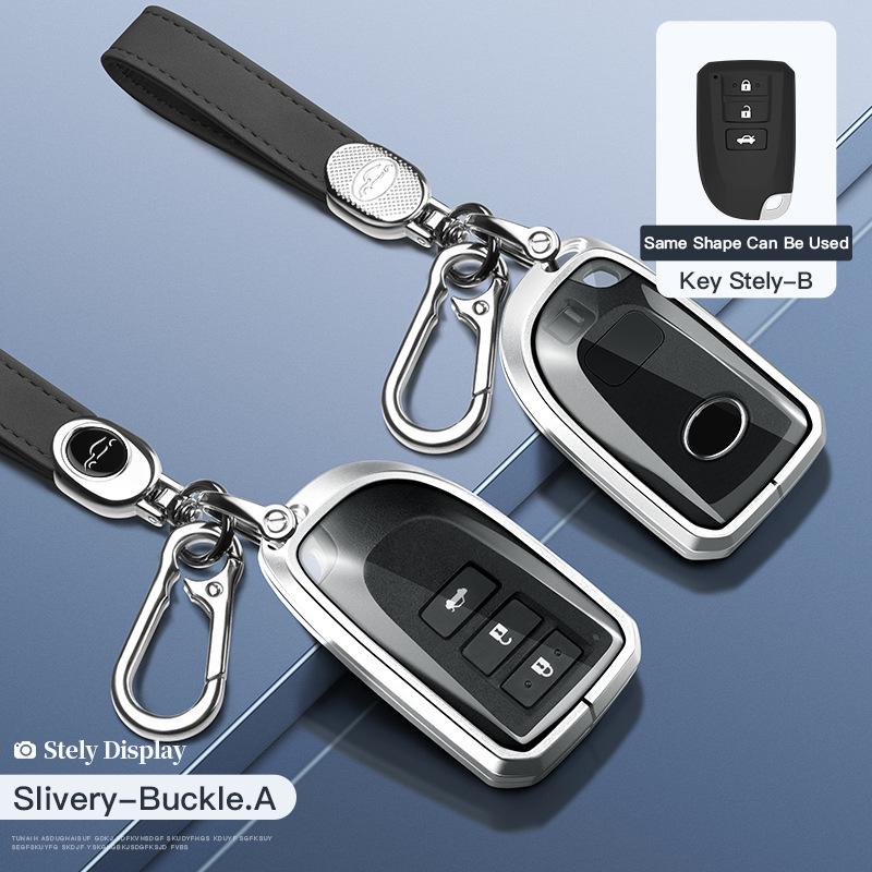 Toyota Key Case: Fits Highlander, Camry, Crown, Corolla, Prado, Reiz