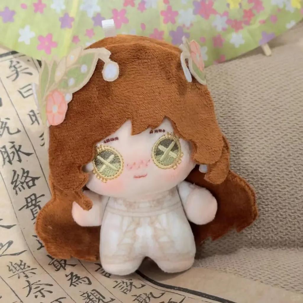 Game Identity V Cotton Doll 10 Cm Stuffed Plush Keychain The Little Girl The Mechanic Button Eye New Fans Doll Cosplay Send Toy