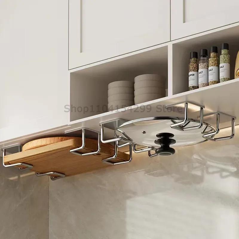 Kitchen Sponges Holder Stainless Steel Sink Sponges Drain Drying Rack Self Adhesive Storage Holder Wall Hooks Kitchen Organizer